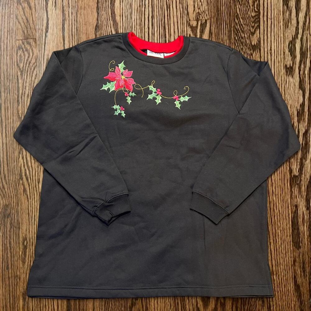 Black christmas sweater blair